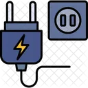 Plug Charge Electric Icon