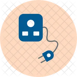 Plug and socket  Icon