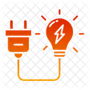 Plug Bulb Illumination Light Bulb Icon