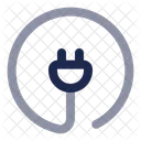 Plug Circle Charging Power Icon