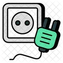 Receptacle Outlet Socket Icon