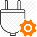 Plug Work Power Efficiency Icon