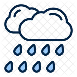 Pluie  Icône