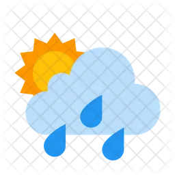 Pluie  Icône