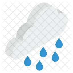 Pluie  Icône