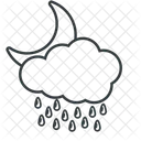 Meteo Nuageux Ensoleille Icône