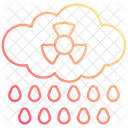 Pluies Acides Nucleaire Electricite Icône