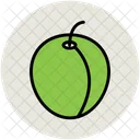 Plum Peach Apricot Icon