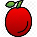 Plum Fruit Meal Icon