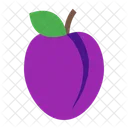 Plum Fruit Food Icon