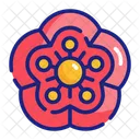 Plum Blossom Flower Beauty Icon