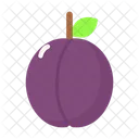 Plum Fruit Food Icon