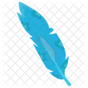 Pluma Azul Pluma Plumaje Icono