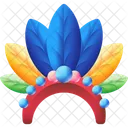 Plumas Carnaval Festival Icono