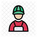 Plumber Worker Services Icon