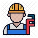 Plumber Plumbing Labor Icon