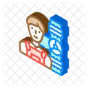 Plumber Worker Male Icon