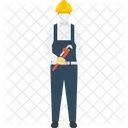 Plumber Repairman Mechanic Icon