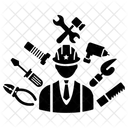 Plumber Pipe Repair Icon