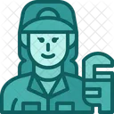Plumber Repairman Handyman Icon