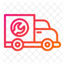 Plumber Van Vehicle Plumbing Icon