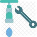 Plumbing Fix Leak Repair Pipe Maintenance Icon