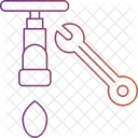 Plumbing Fix Leak Repair Pipe Maintenance Icon