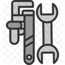 Plumbing Repair Mechanic Icon