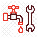 Water Pipe Faucet Icon