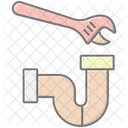 Plumbing Repair Lineal Color Icon Icon