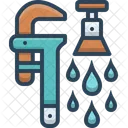 Plumbing Service Repair Wrench Icon