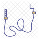 Plumbing Snake Lineal Style Iconscience And Innovation Pack Icon