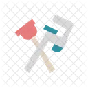 Plumbing Tools Bathroom Repair Icon
