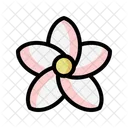 Plumeria Blossom Garden Icon