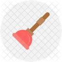 Plunger Cleaning Plumber Icon