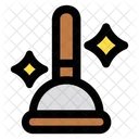 Plunger Plumber Cleaning Icon