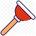 Plunger Cleaning Toilet Icon