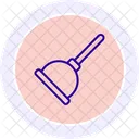 Plunger Color Circle Icon Icon
