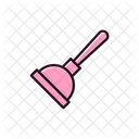 Plunger Bath Bathroom Icon