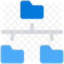 Dossier Document Stockage Icône