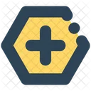 Sign Hexagon Plus Icon