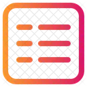 Contour Du Degrade De Linterface Utilisateur Icône