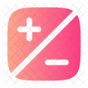 Plus Minus Plus Minus Icon