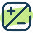 Plus Minus Plus Minus Icon