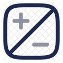 Plus Minus Plus Minus Icon
