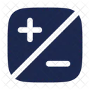 Plus Minus Plus Minus Icon