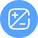 Plus Minus Plus Minus Icon