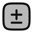 Plus Minus Square Icon