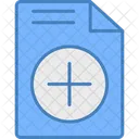 Plus Sign File Plus Sign Icon