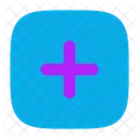 Plus Sign Square Icon